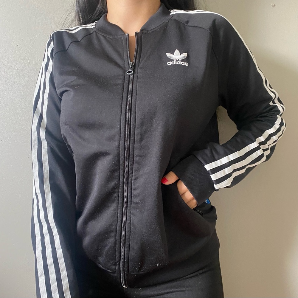 Black Adidas Original Jacket